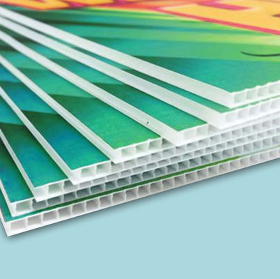 পাবলিক প্লেসের জন্য 3mm কর্ফ্লুট সাইন কর্ফ্লুট পোস্টার প্রিন্ট করা