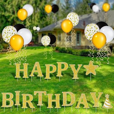 প্রতিটি অনুষ্ঠানের জন্য ব্যক্তিগতকৃত পিপি ইয়ার্ড কার্ড ইয়ার্ড সাইনগুলির সাথে অনন্য এবং স্মরণীয়ভাবে উদযাপন করুন
