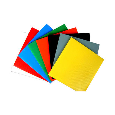 কাস্টমাইজড টেকসই পলিপ্রোপিলিন corrugated প্লাস্টিক শীট খালি বোর্ড UV প্রতিরোধী