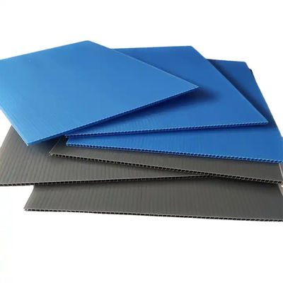 কাস্টমাইজড পিপি corrugated প্লাস্টিকের সুরক্ষা শীট বিজ্ঞাপনের জন্য Corflute বোর্ড