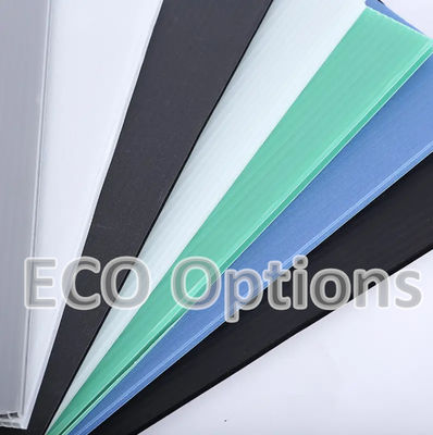 পুনর্ব্যবহারযোগ্য পিপি corrugated প্লাস্টিক শীট Corflute বোর্ড কাস্টমাইজড প্রতিরক্ষামূলক ইকো