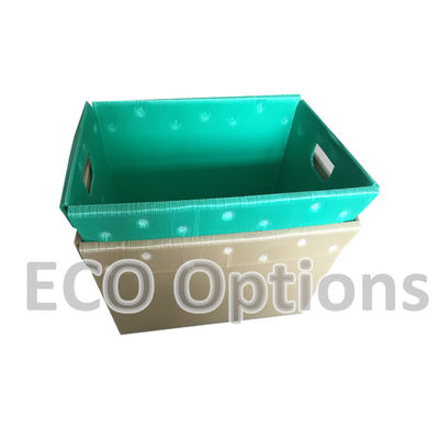 পুনর্ব্যবহারযোগ্য পিপি corrugated প্লাস্টিক বক্স Coroplast প্যাকেজিং বক্স কাস্টমাইজড ভাঁজযোগ্য ইকো