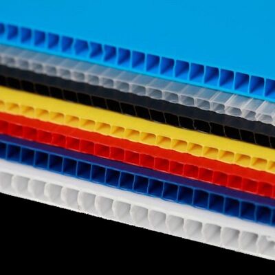 Durable Coroplast Sheet Corrugated Hollow Plastic Twin Wall Polypropylene Sheet Suitable for Sign Printing and Agricultural Uses