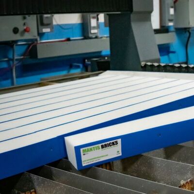 Mantis Bricks are made from PP/PE copolymer, designed to provide a flat, stable surface for cutting delicate materials.